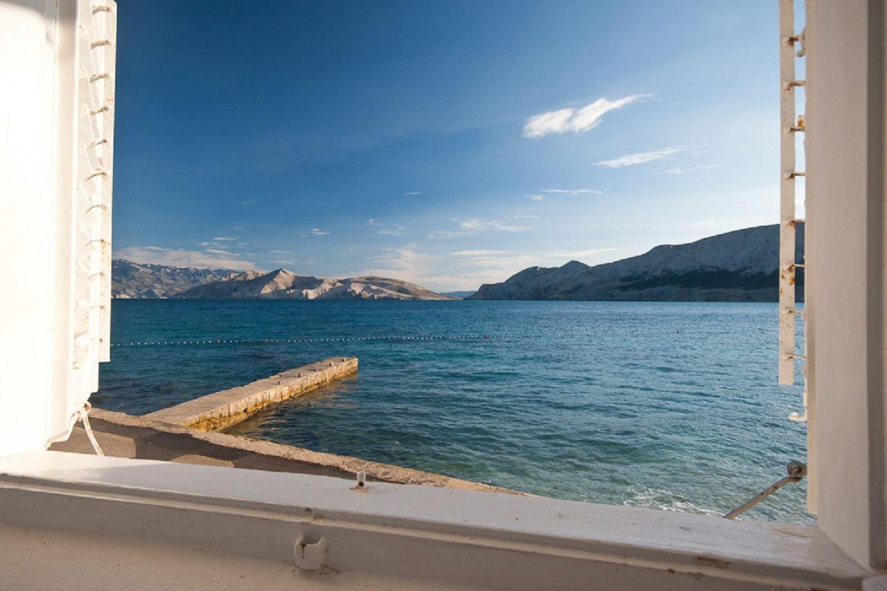Erste Reihe Zum Meer Baška Exterior foto
